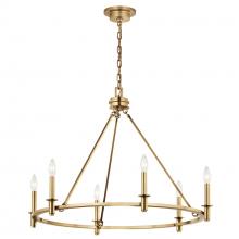 Kichler 52705CPZ - Chandelier 6Lt