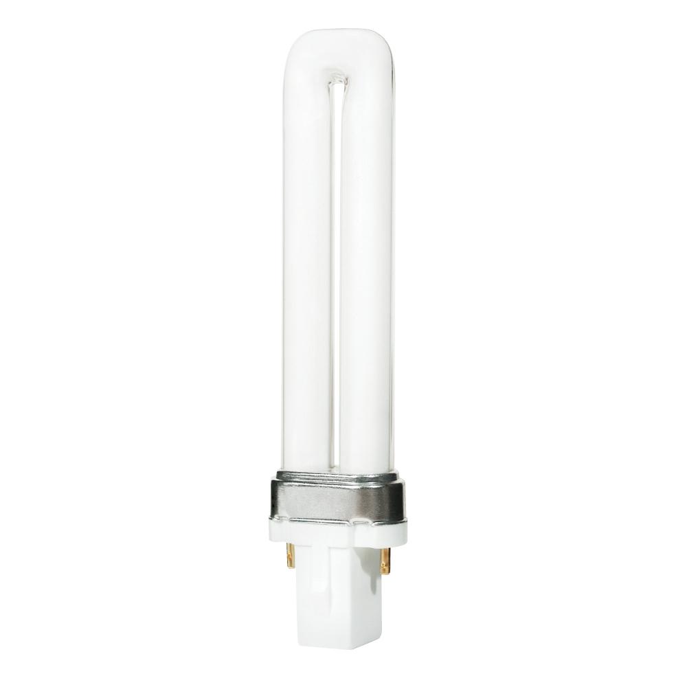 Compact Fluorescent 2-Pin Twin Tube G23 7W 2700K  Standard