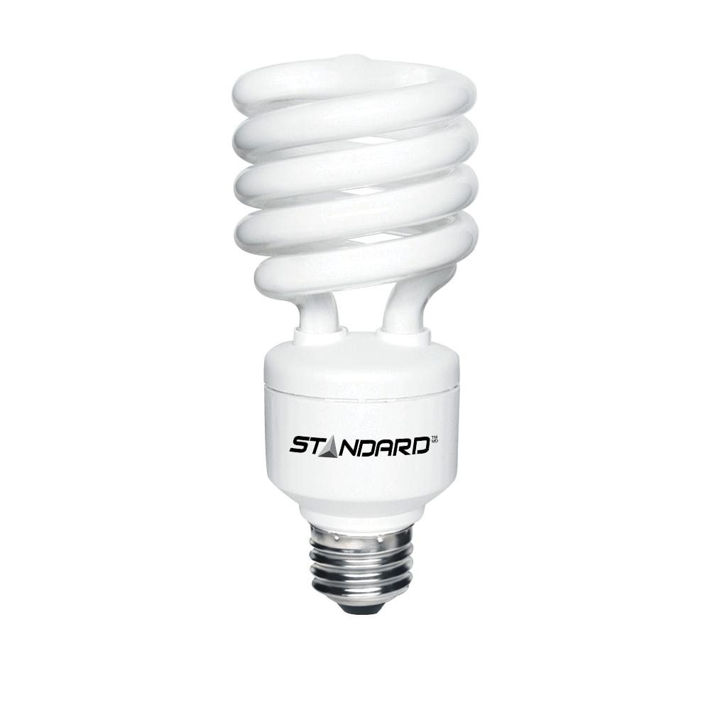 Compact Fluorescent Screw in lamps T2 Spiral E26 26W 2700K 120V Standard