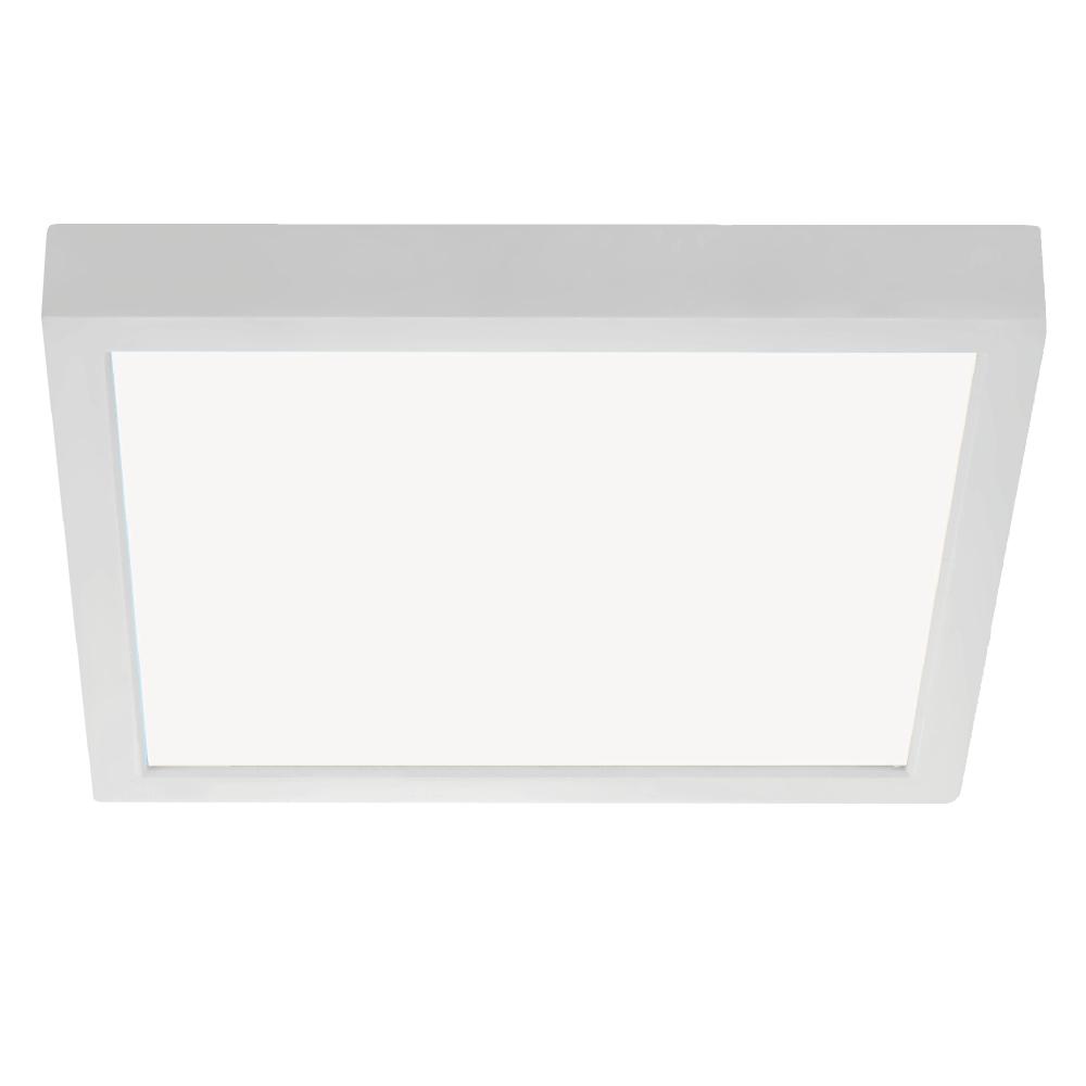 6IN LED Edge-lit  11W 120V 40K Dim White Frosted Square Wet STANDARD