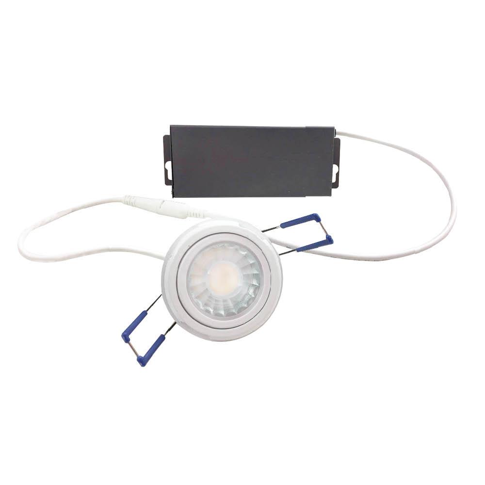 LED Gimbal Downlight Module 7W 120V 30K Dim 3IN 40° White STANDARD