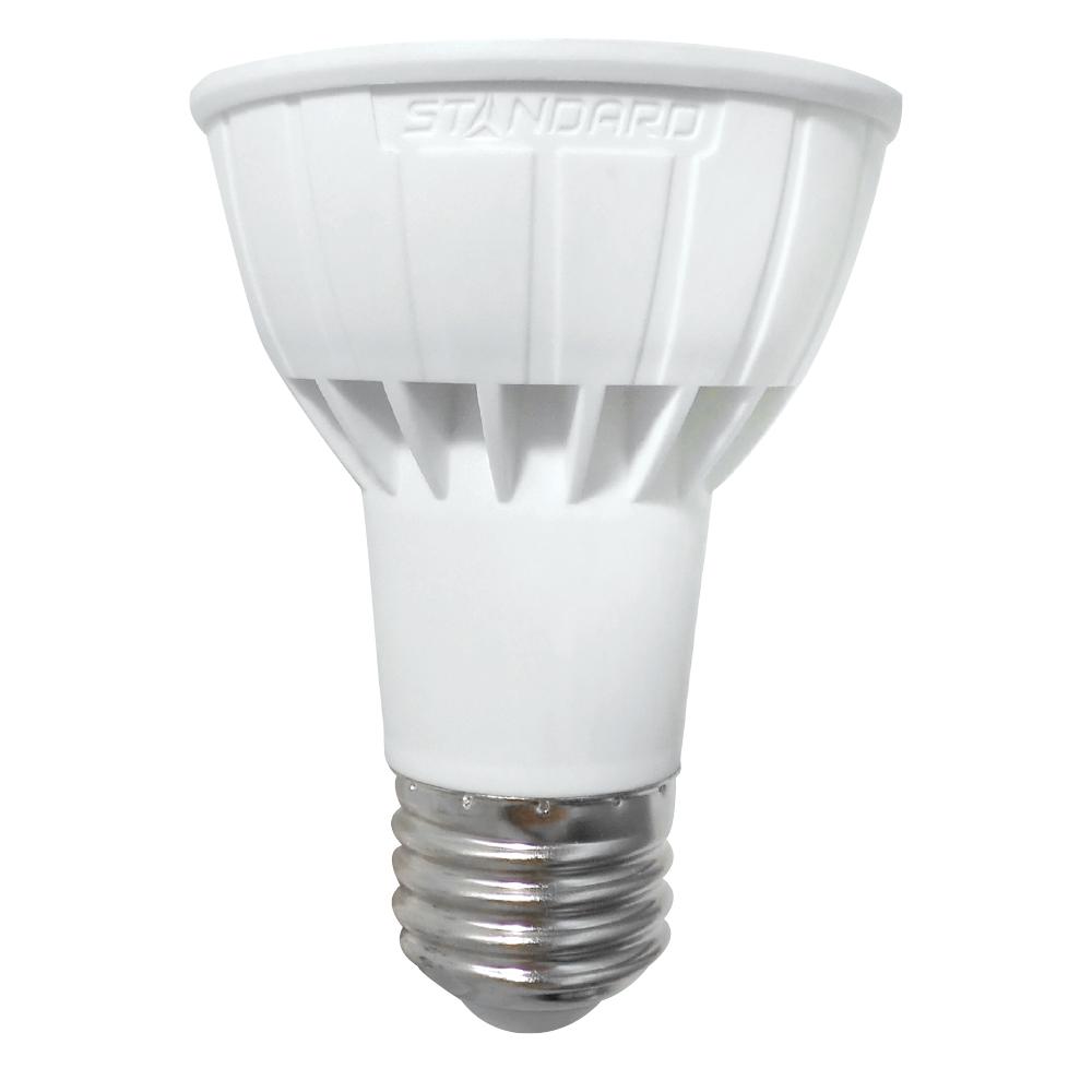 LED Lamp PAR20 E26 Base 7W 120V 30K Dim 40°   STANDARD