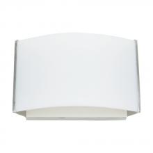 Standard Products 65839 - LED Wall Sconce/Vanity Single  10W 120V 40K Dim 6.8IN 120° Brushed Nickel Frosted STANDARD