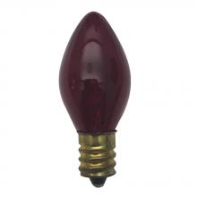 Standard Products 52179 - INCANDESCENT COLOURED LAMPS C7.5 / CANDELABRA E12 / 5W / 120V Standard