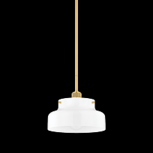 Mitzi by Hudson Valley Lighting H790701S-AGB - LUELLA Pendant