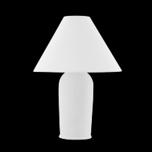 Mitzi by Hudson Valley Lighting HL767201-AGB/CTW - 1 Light Table Lamp