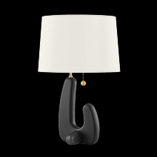 Mitzi by Hudson Valley Lighting HL818201-AGB - REGINA Table Lamp