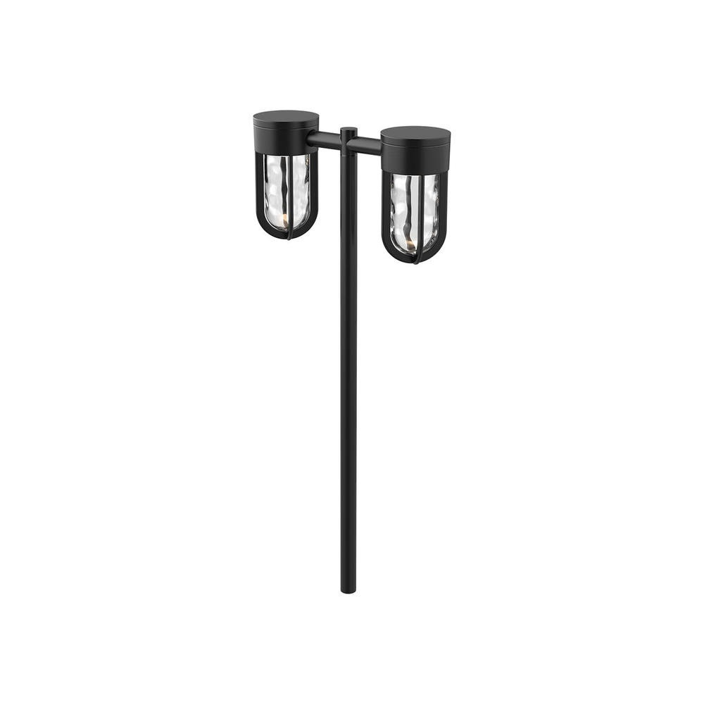 DAVY 24" DOUBLE EXTERIOR GARDEN BLACK 9W LV 12VAC 3000K 90CRI