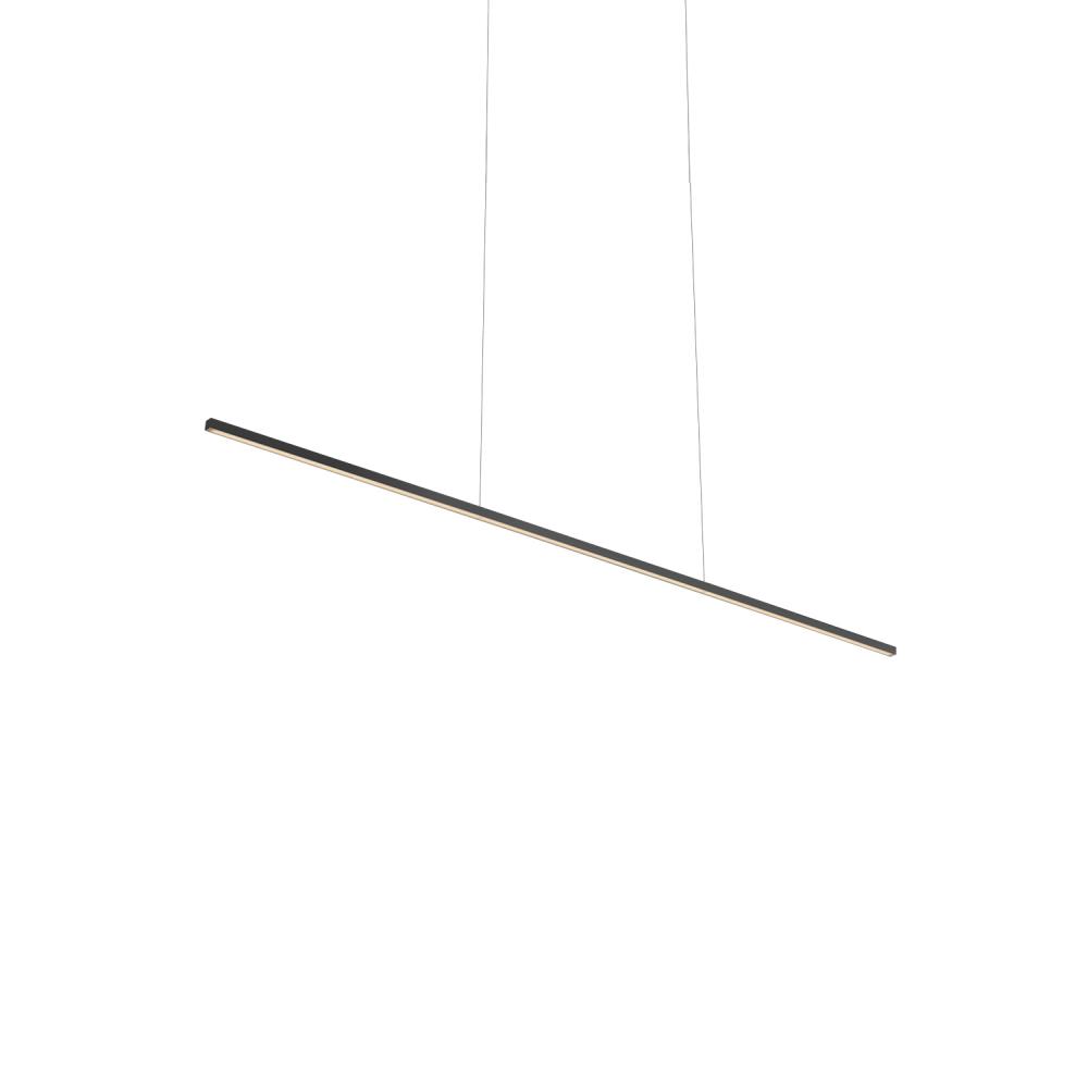 Vega Minor 48-in Black LED Linear Pendant