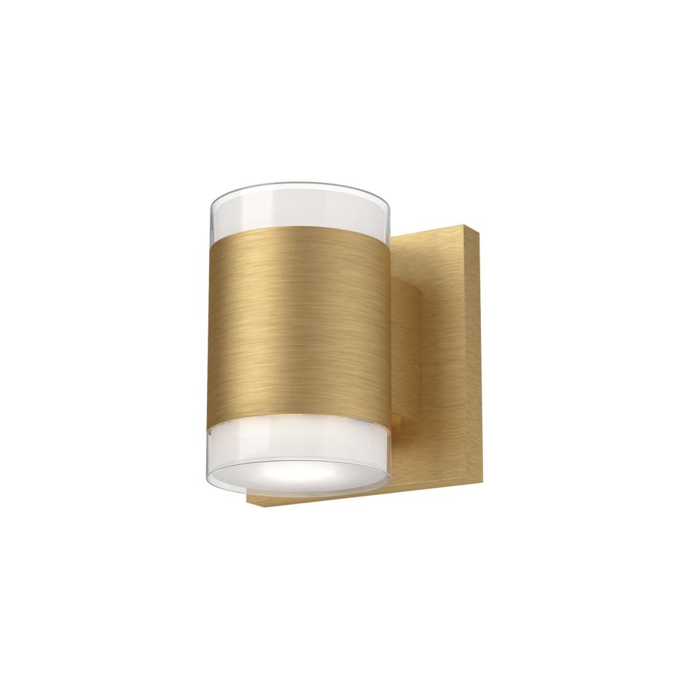 Norfolk 5-in Brushed Gold LED Wall Sconce