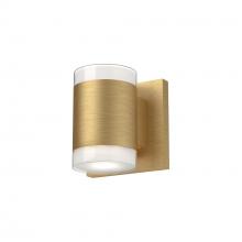 Kuzco Lighting Inc 601431BG-LED - Norfolk 5-in Brushed Gold LED Wall Sconce