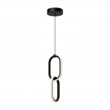 Kuzco Lighting Inc PD92615-BK-UNV - Airen 15-in Black LED Pendant