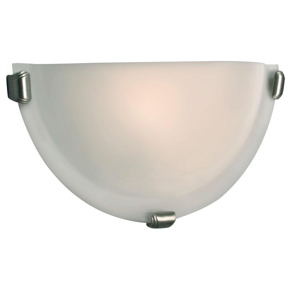 LED Wall Sconce - in Pewter finish with Frosted Glass