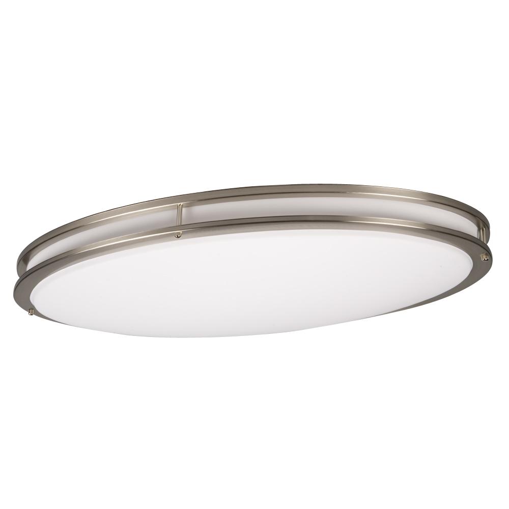 Flush Mount - Brushed Nickel w/Acrylic Lens