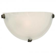 Galaxy Lighting 208616ORB - Wall Sconce - Oil Rubbed Bronze w/ Marbled Glass