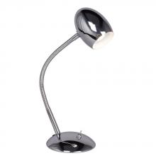 Galaxy Lighting 515880CH - 1-Light 5W LED Table / Desk Lamp - Polished Chrome with Gooseneck