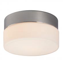 Galaxy Lighting ES612310CH - Flush Mount Ceiling Light - in Polished Chrome finish with Satin White Glass
