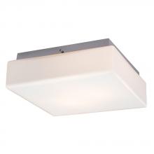 Galaxy Lighting ES633500CH - Flush Mount Ceiling Light - in Polished Chrome finish with Satin White Glass (*ENERGY STAR Pending)