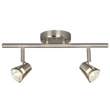 Galaxy Lighting 755592BN - Two Light Halogen Track - Brushed Nickel