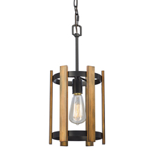 Galaxy Lighting 922784BK/WD - MINI-PENDANT BK/WD