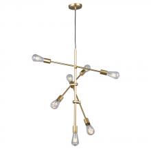 Galaxy Lighting 926331GD - 7L Pendant GD