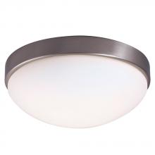Galaxy Lighting L615353BN016A1 - LED Flush Mount Ceiling Light - in Brushed Nickel finish with Satin White Glass