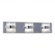 Galaxy Lighting L724598CH - 3-L Dimmable LED Vanity CH
