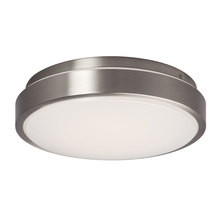 Galaxy Lighting L650900BN010A1 - LED Flush Mount Ceiling Light - in Brushed Nickel finish with White Acrylic Lens