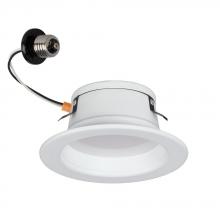 Galaxy Lighting RL-R202WH - 4" Dimmable AC LED Down Light, Baffle White Trim, Driveless LED