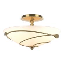 Hubbardton Forge - Canada 126712-SKT-86-GG0048 - Forged Leaves Semi-Flush