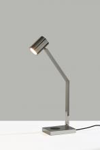 AFJ - Adesso 10036311PN - Newman Task Lamp W. Wireless Charging