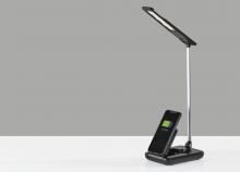 AFJ - Adesso SL4906-01 - Samuel LED Wireless Charging Desk Lamp with Smart Switch