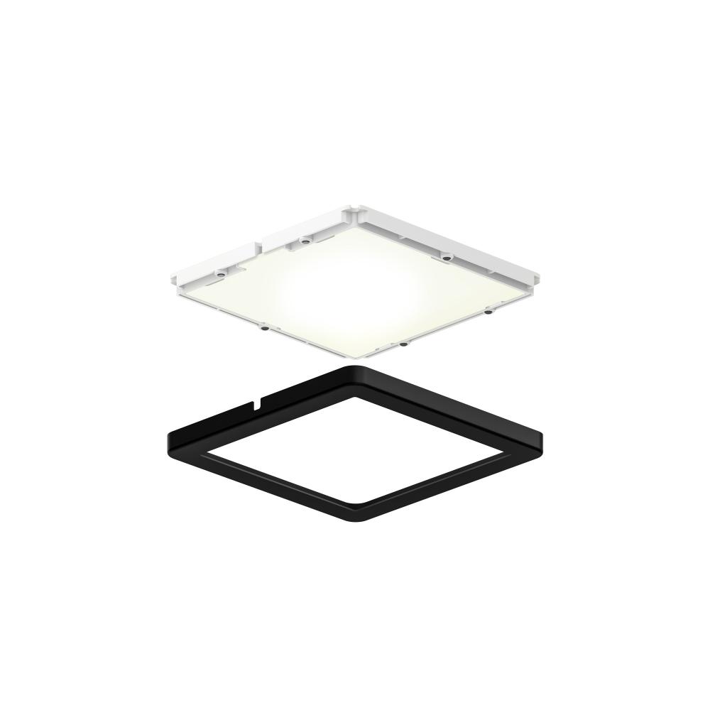 Kit of 3 Ultra Slim Square Under Cabinet Puck Lights