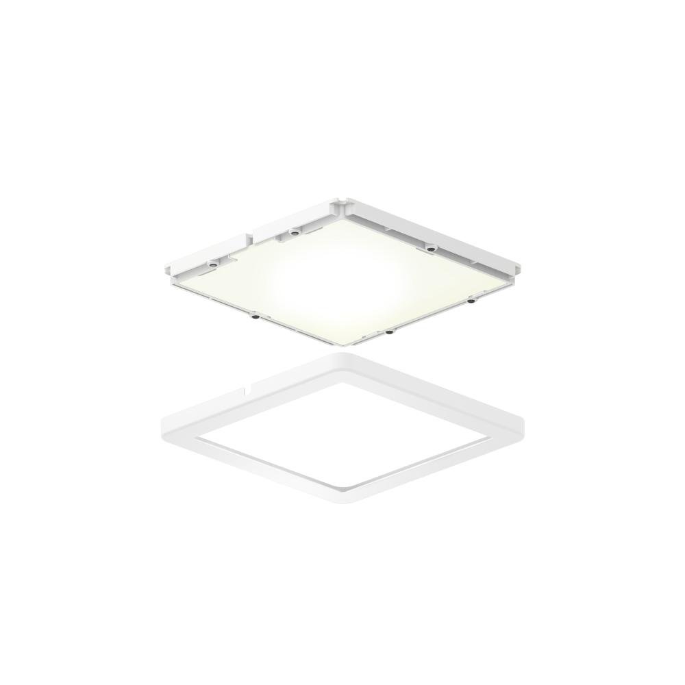Kit of 3 Ultra Slim Square Under Cabinet Puck Lights