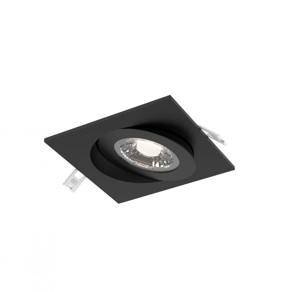 Multi CCT Flat Square LED Recessed Gimbal