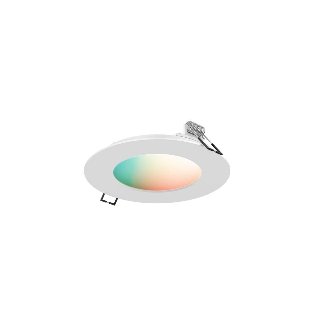 4 Inch Smart RGB+CCT LED Recessed Panel light