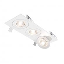 Dals FGM4-CC-TRIO-WH - Triple FGM4 Gimbal Downlight