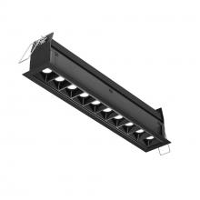 Dals MSL10-CC-BK - Recessed 5CCT linear with 10 mini spot lights