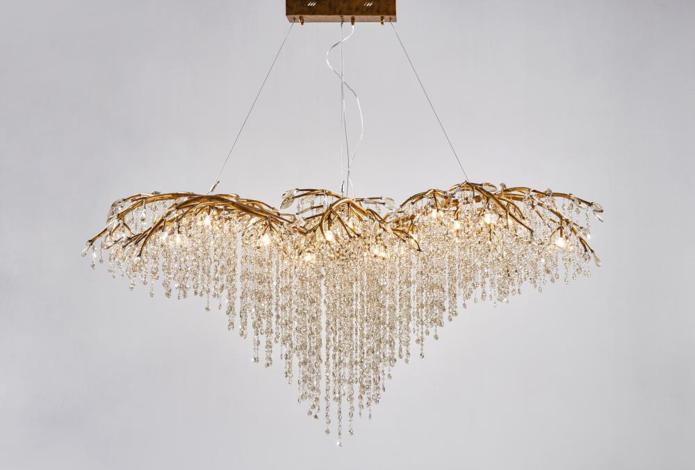 Gold Chandelier