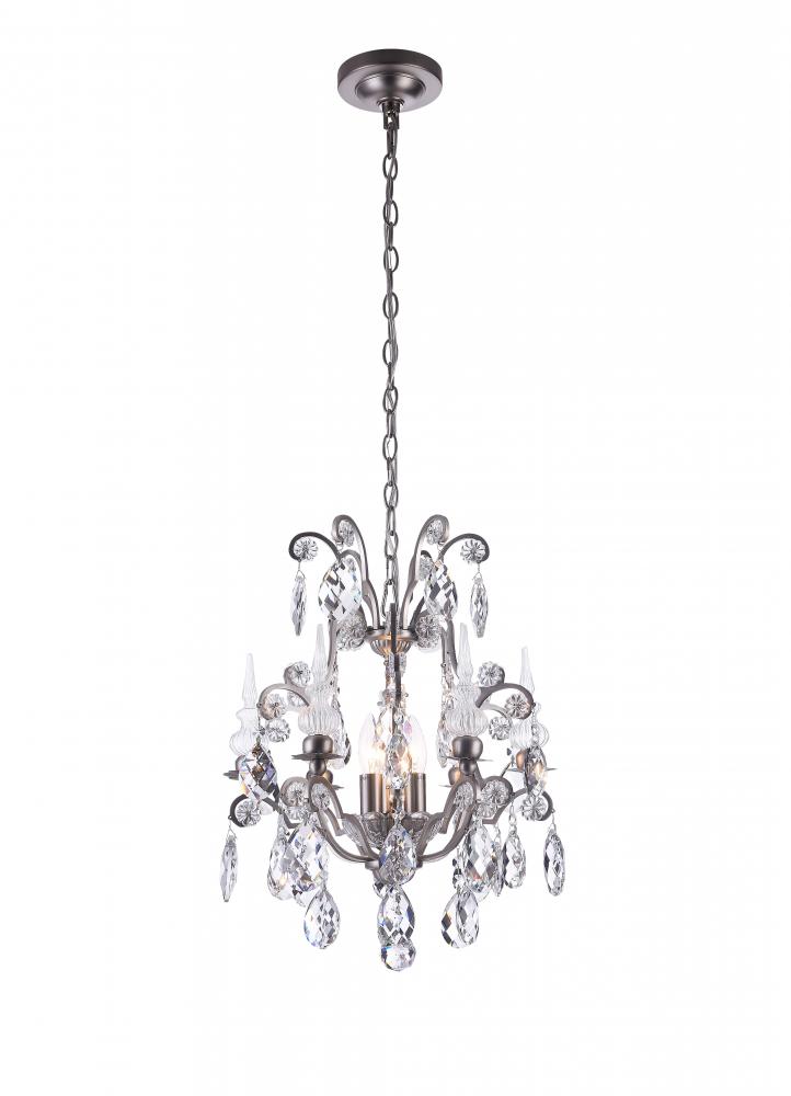 Pewter Chandelier