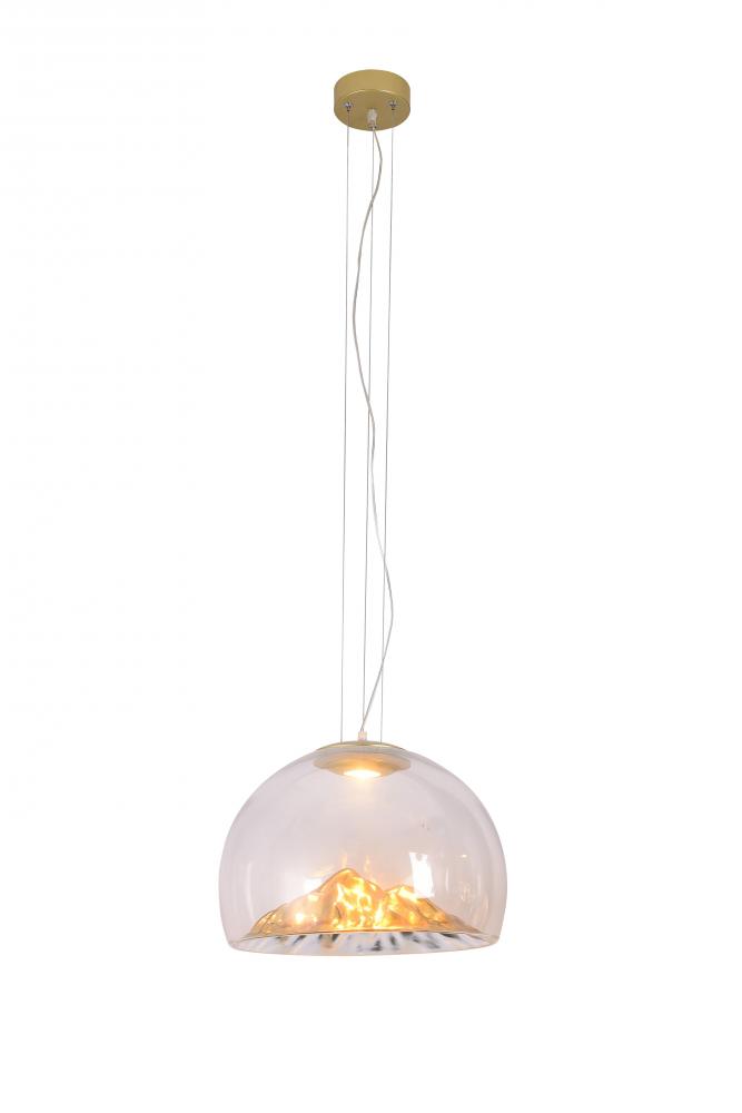 Gold Single Pendant Lighting