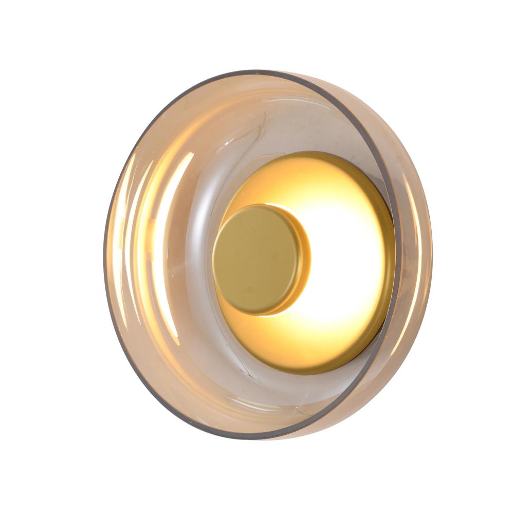 Metal & Glass LED Wall Sconce