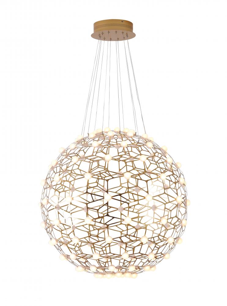 Gold LED Chandelier