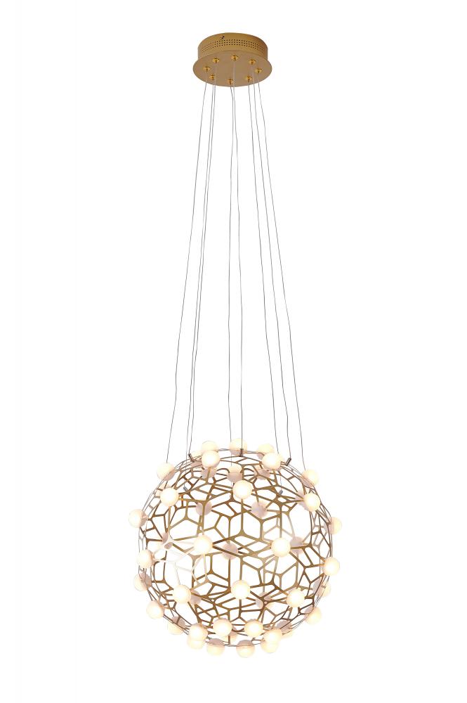 Gold LED Chandelier