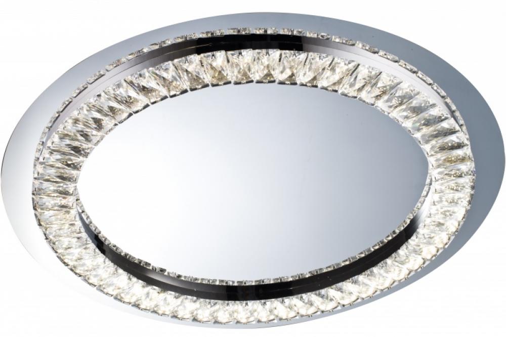 Chrome LED Flush Mount