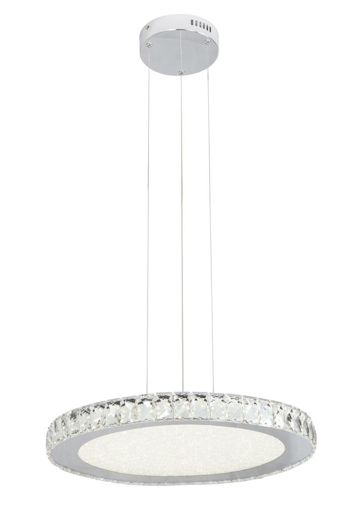 Chrome LED Chandelier