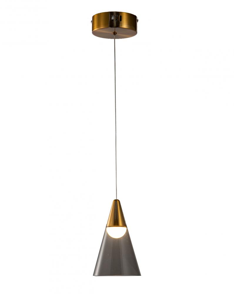 Antique Gold LED Pendant