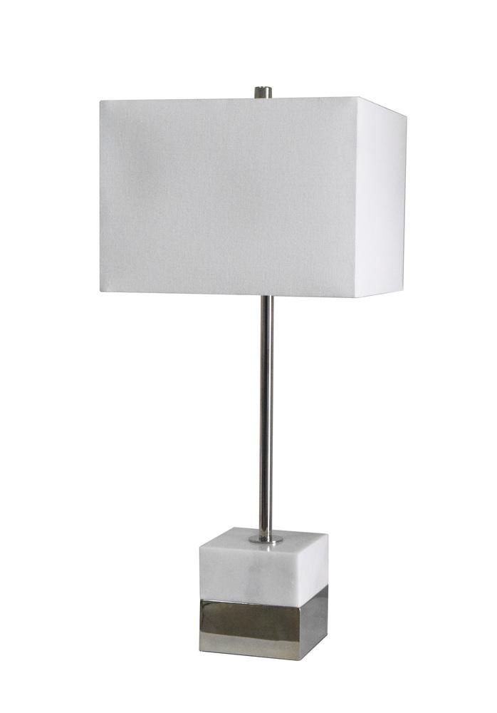 Polished Nickel Table Lamp