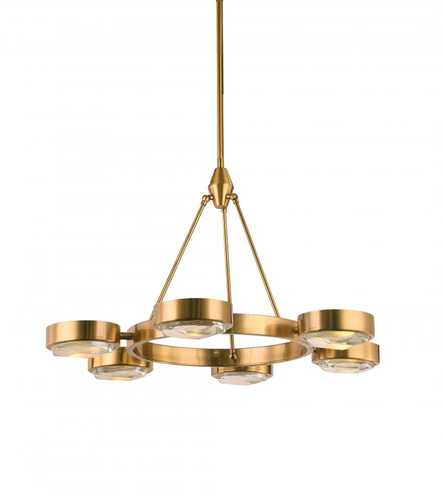 Brass Chandelier