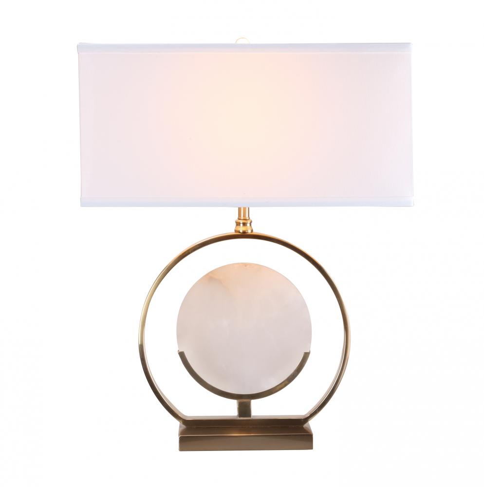 White & Gold Table Lamp